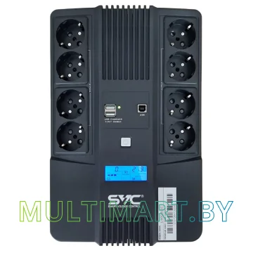 Источник бесперебойного питания SVC U-800/BLSC картинка 2